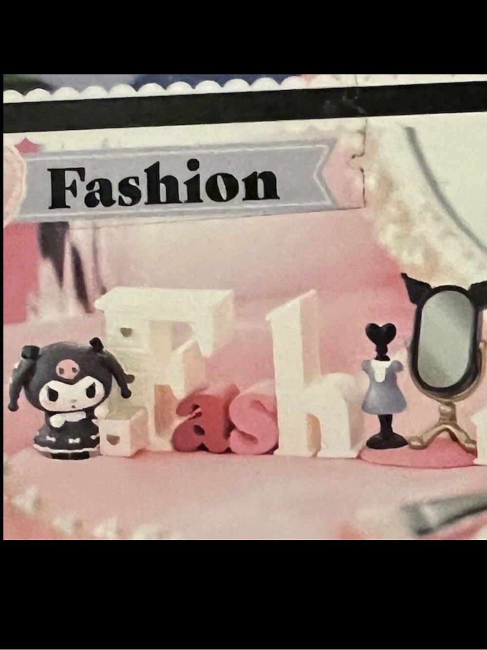 Sanrio Kuromi Words Collection Re-Ment Blind Box - Fashion